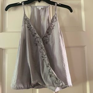 Love on a Hanger Beaded Tank Top Size Small NEW